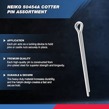PiNE ② Amazon.com: NEIKO 50454A Cotter Pin Assortment | 555 Piece